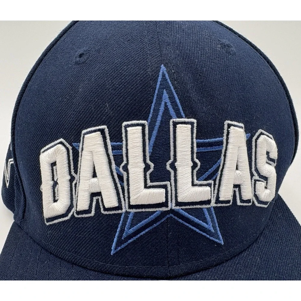 Dallas Cowboys Football NFL NEW ERA 2012 59Fifty Kids Cap Navy Blue 6 3/4 New